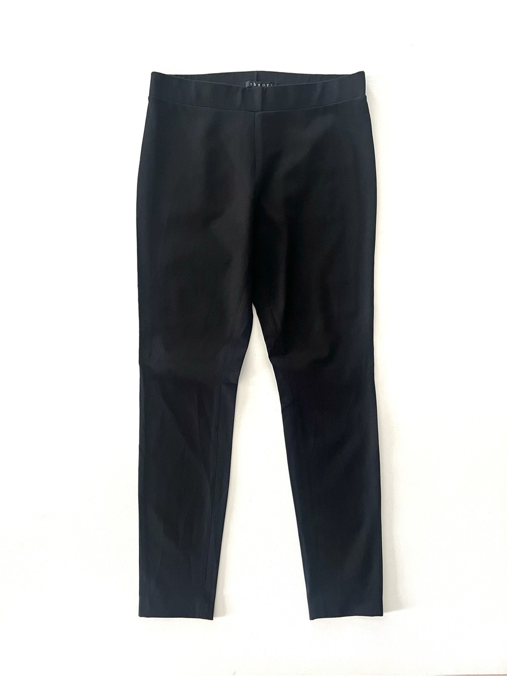 Theory Abdelle Jetty Pull On Legging Pant in Black Size 8